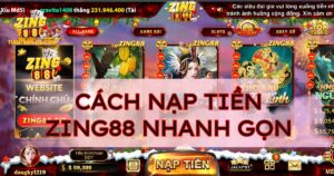 Nạp tiền Zing88 an toàn và nhanh chóng cho tân thủ